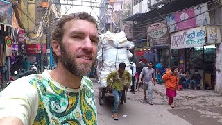 INDIA IS MIND-BLOWING! Getting Lost in Old Delhi