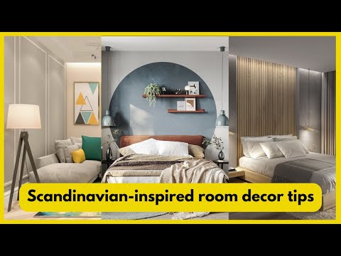 Scandinavian inspired room decor tips