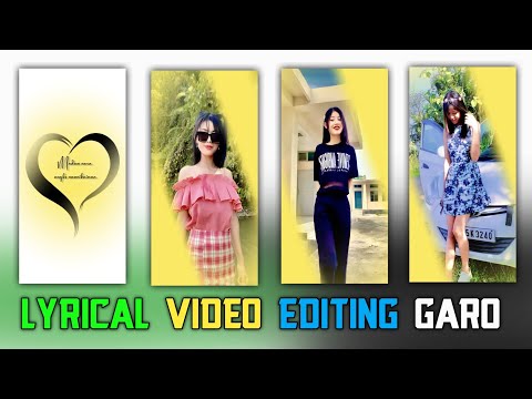 Instagram reels lyrical video editing || Alight motion video editing garo | Alight motion garo