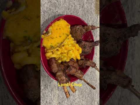 Macaroni & Cheese , Loaded Potato , Grill Lamb Chops