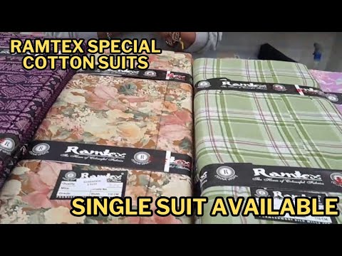 Ramtex Special Cotton Suits | ऐसे सूट is रेट में फिर नी मिलने | बाद में मत बोलना की बताया नी |