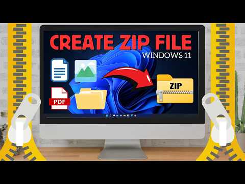 How to make a ZIP FILE: Windows 11