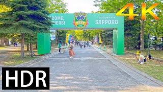 【4KHDR】Pokemon GO Fest 2022 Sapporoの会場『中島公園』を歩いてきました