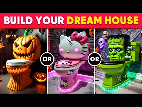 Would You Rather...? Build Your Dream House👻🏠 Daily Quiz