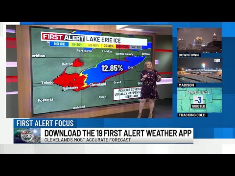 First Alert Focus: Lake Erie ice coverage