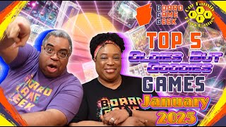 Top 5 Games for January 2025 - Top 5's w/ Our Family Plays Games