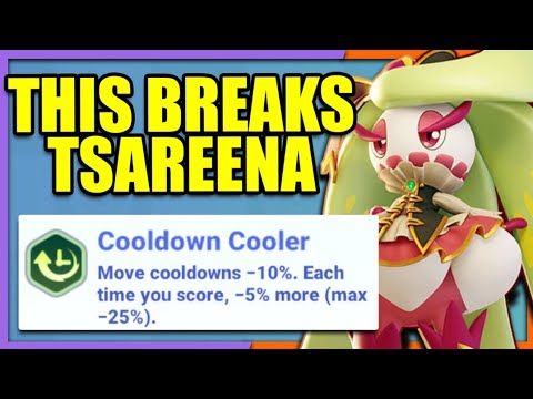 TSAREENA with 25% Cool Down Reduction in FIRST TO 500 is BUSTED | Pokemon Unite