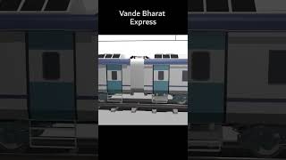 Indian Famous train Vande Bharat Express 3D