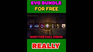 IMPOSSIBLE 🎯 | free fire new evo bundle for free | #shorts #paradox #viral #free #freefire |