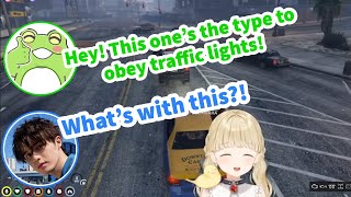 Furious Passengers Dealing with the Law-Abiding 'Toto Taxi'【VCR GTA】