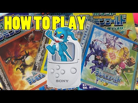 How to Use the Digimon Pocket Station with Pocket Digimon World