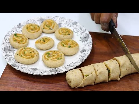 5मिनट में बनाएं गेहूं के आटे का बिल्कुल नया स्वादिष्ट नाश्ता//Healthy and tasty breakfast recipe