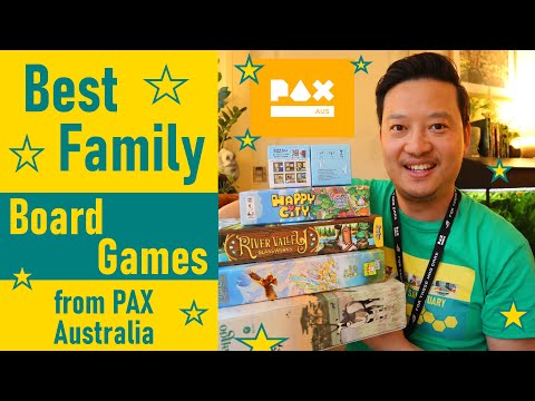 Best Family Board Games from PAX Australia!