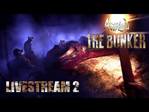 🔴Hunted By The Rat King 【 Amnesia The Bunker 】 Stream 2 ► Blind Playthrough PS5