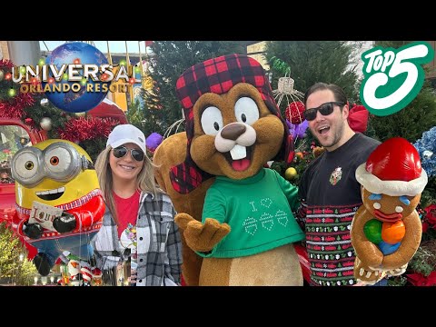 Top 5 BEST Holiday Offerings at Universal Orlando Resort!