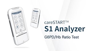 [WELLS BIO] Video Guide for careSTART™ S1 Analyzer G6PD/Hb Ratio Test