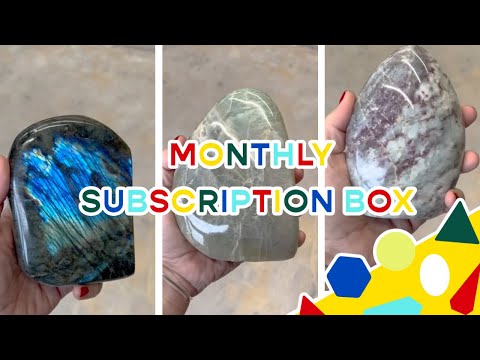 Crystal Freeform Subscription Box!