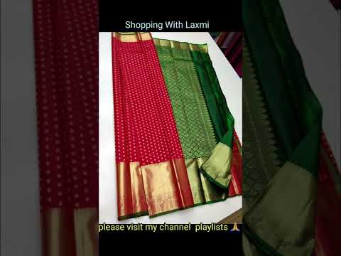 Kanchipuram sarees  /Latest Kanchipuram  saree designs/ new  Kanchipuram saree collections#shorts