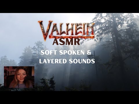 soft spoken gaming asmr ✨ valheim and layered sounds that will put you right to sleep