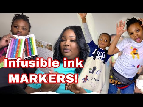 CRICUT INFUSIBLE INK MARKERS !!!| Kid Tested & Approved |