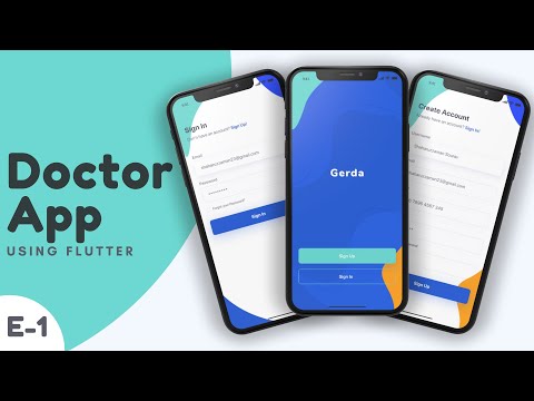 Production-Ready Doctor Consultant App UI - Splash & Registration Page - Flutter - Episode 1