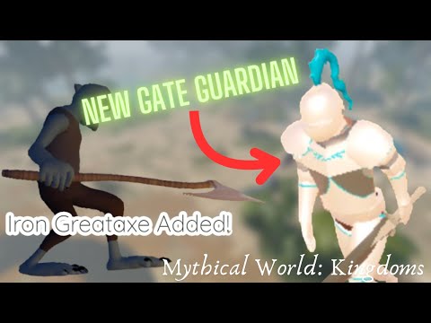 New Gate Guardian Kingdom NPC! + More Armour and Weapons!! - Mythical World: Kingdoms