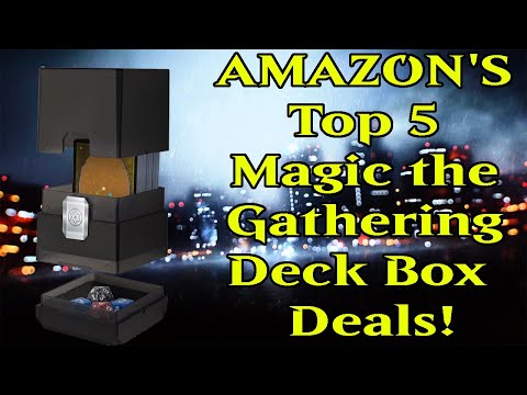 I Found AMAZON'S Top 5 Magic the Gathering Deck Box  Deals!