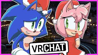 Movie Sonic and Movie Amy Go On A Date In VRCHAT?!