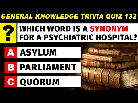 Ultimate General Knowledge Trivia Quiz (Part 132) - 50 Top Questions And Answers