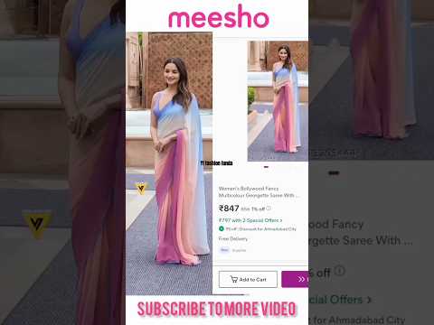 Meesho lehenga haul same dress collection on Meesho #shorts #youtubeshorts #meesho