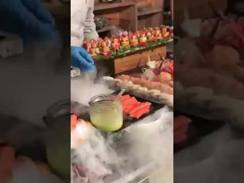 Sushi 🍣🍣 dry ice #💯👍#chef #food #fish #chefstyle #chef #seafood #foodie #viral #cooking