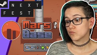 Mars Base Demo - Steam Next Fest October 2022