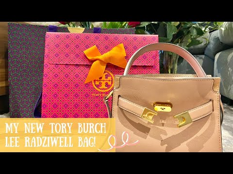 BIRTHDAY UNBOXING | Tory Burch Lee Radziwell Double Bag