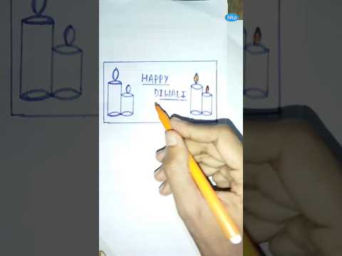 diwali drawing|diwali drawing beautiful|diwali drawing sketch|diwali drawing acchi si #diwali