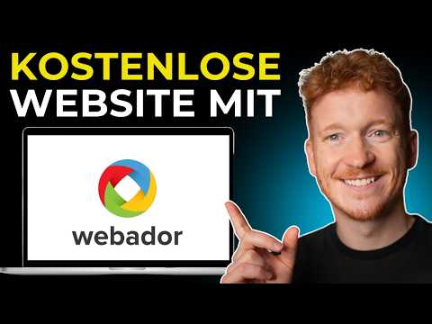 Kostenlose Website erstellen mit Webador, geht das?