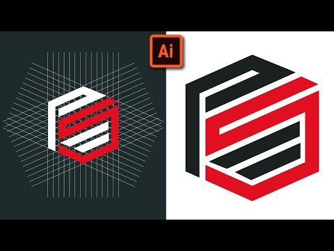 How to Make a PSF Monogram Logo Design || Adobe illustrator Tutorial ||#monogram #logodesign #psf