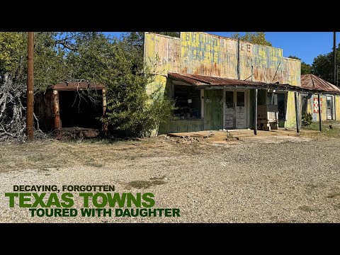 Backroads TEXAS: Forgotten Rural Towns (Toured With Daughter)