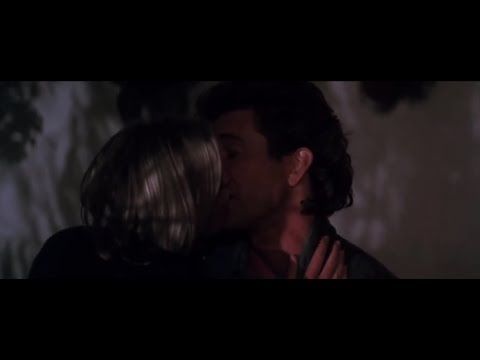 Kissing scene from Lethal Weapon 2 (1989)