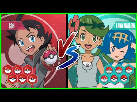 Pokémon Battle Pedia: Goh Vs Lana and Mallow