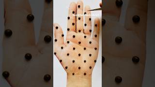 Easy Simple Dots Mehndi Design💖😍 #shorts #shortvideo #youtubeshorts #mehndidesign #trending #viral