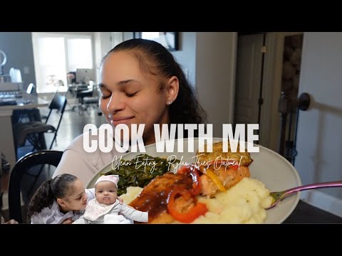 VLOG: Trying A New Recipe For Dinner + Rylan Tried Oatmeal Cereal For The First Time