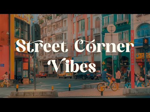 Street Corner Vibes 🚦 Japanese Lo-fi Mix for Chill and Focus