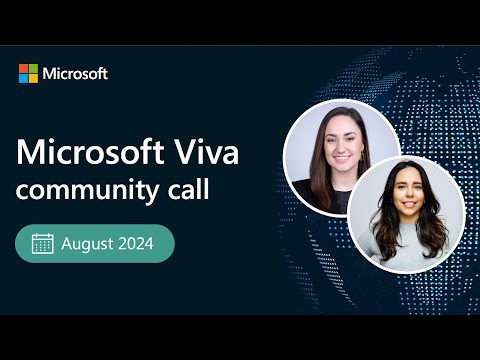 Microsoft Viva community call (August 2024): High-performing organizations in the era of AI