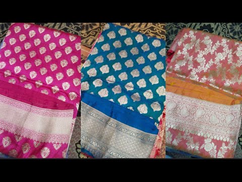 Banarasi Katan Silk Saree For Party & Wedding