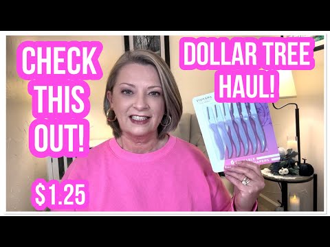 DOLLAR TREE HAUL | CHECK THIS OUT | $1.25 | WOW | AWESOME FINDS | LOVE DT😁 #haul #dollartree