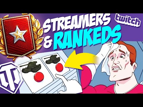 Streamers playing Ranked Battles 2022 🤯 | World of Tanks Funny Moments