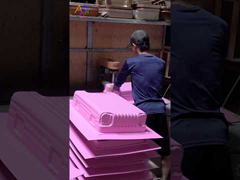 Process of Making Travel Luggage in Vietnam