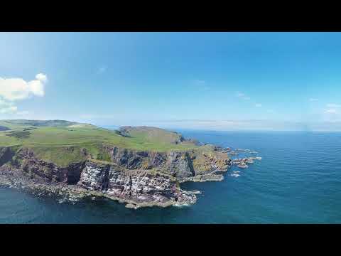 Berwickshire - UK - St Abbs Head - 360° Panorama