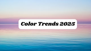 Color Trends 2025: Exploring the Future Palette