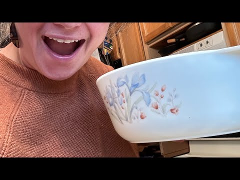 LIVE Cleaning my #thrfited #pyrex